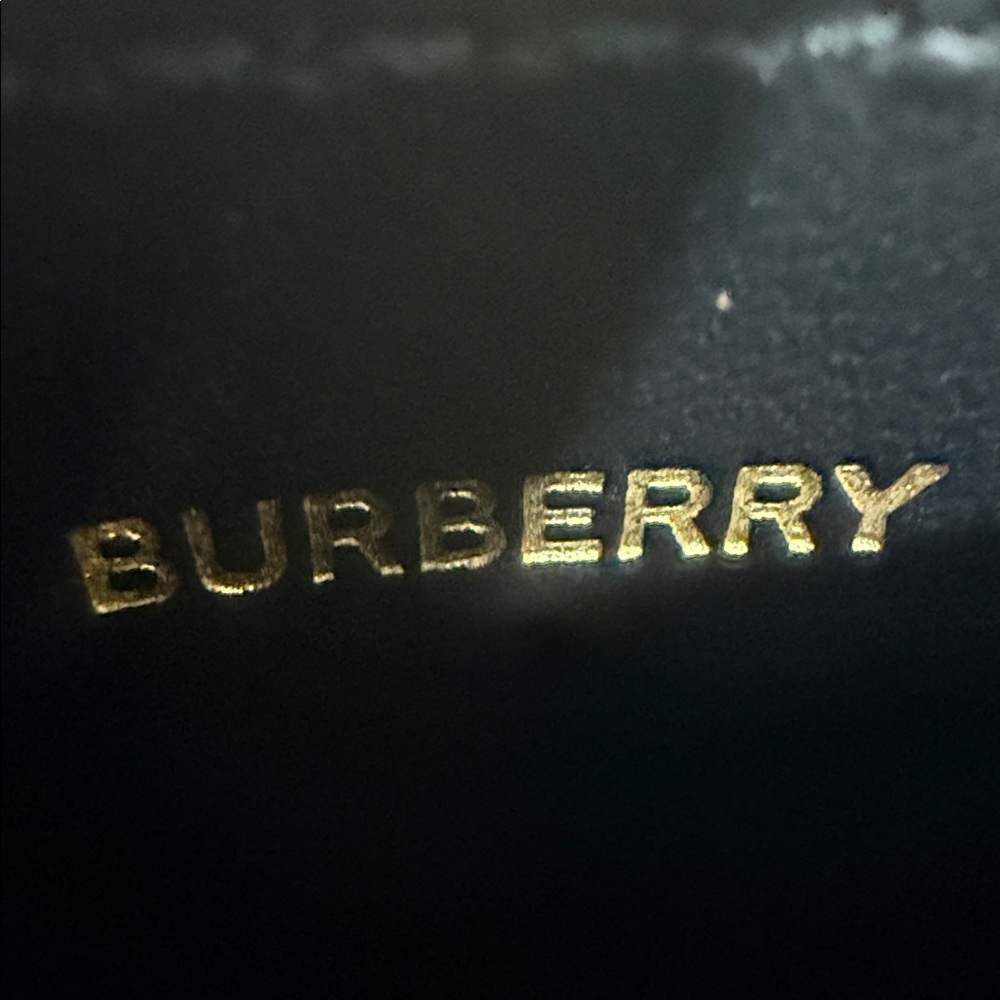 NEW $260 Burberry Beige and Red Check Card Holder nova check DARK NAVY BLUE - Picture 4 of 7